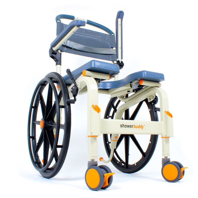 ShowerBuddy Self Propelled Roll In Shower chair-ShowerBuddy-HeartWell Medical