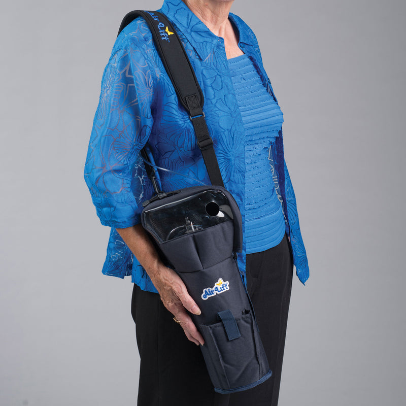 AirLift Comfort Shoulder Bag for D Cylinders-AirLift-HeartWell Medical