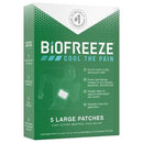 Performance Health Topical Pain Relief Biofreeze 5% Strength Menthol Patch (5 Box)-Performance Health-HeartWell Medical