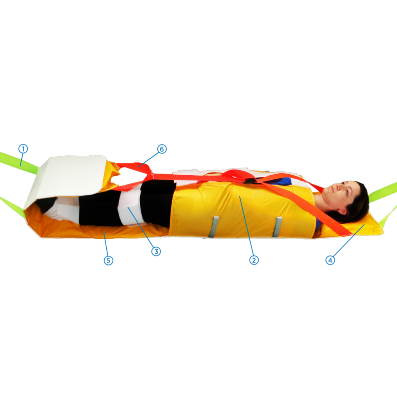 Evac Chair ResQPod Evacuation Sled-Evac Chair-HeartWell Medical