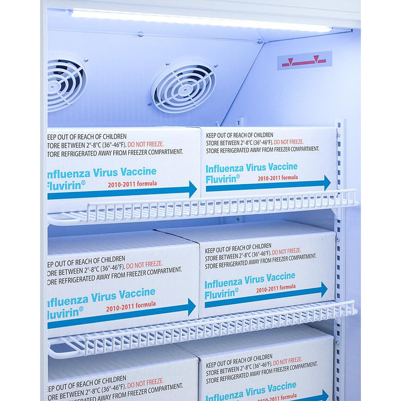 AccuCold 8 cu ft Upright Vaccine Refrigerator w/ Solid Door & Digital Data Logger-AccuCold-HeartWell Medical