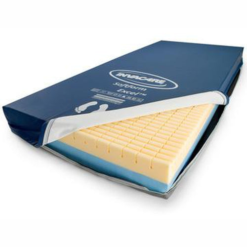 Invacare Softform Excel Mattress 80" Length-Invacare-HeartWell Medical