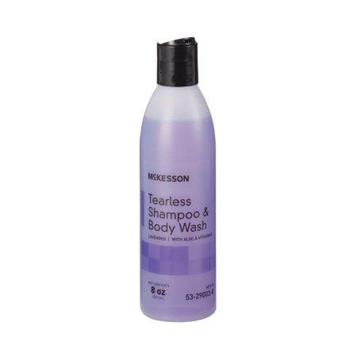 Mckesson Tearless Shampoo and Body Wash 8 oz. Flip Top Bottle Lavender Scent-Mckesson-HeartWell Medical