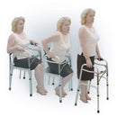 Drive Medical Deluxe Folding Walker Two Button-Drive Medical-HeartWell Medical