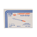 Exel Corporation Insulin Syringe With Permanently Attached Needle 0.5cc-Exel Corporation-HeartWell Medical