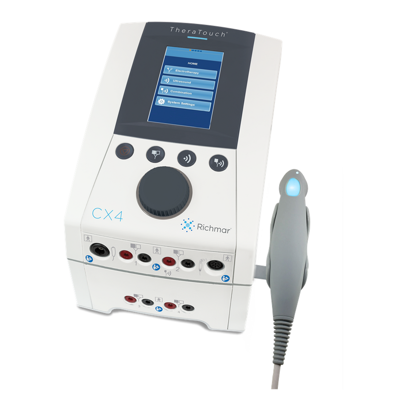 Richmar InTENSity TheraTouch CX4 Clinical Electrotherapy & Ultrasound System with Cart-Richmar-HeartWell Medical