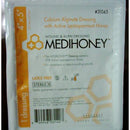 Mckesson Calcium Alginate Dressing MEDIHONEY 4 X 5 Inch Rectangle-Mckesson-HeartWell Medical