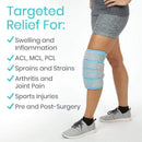 Arctic Flex Knee Ice Wrap-Arctic Flex-HeartWell Medical