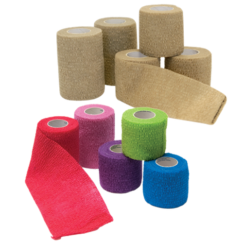 Pro Advantage Cohesive Bandage, Tan, 4" x 5 yds-Pro Advantage-HeartWell Medical