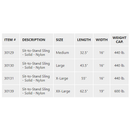Proactive Medical Products Sit-to-Stand Solid Nylon Sling-Proactive Medical Products-HeartWell Medical