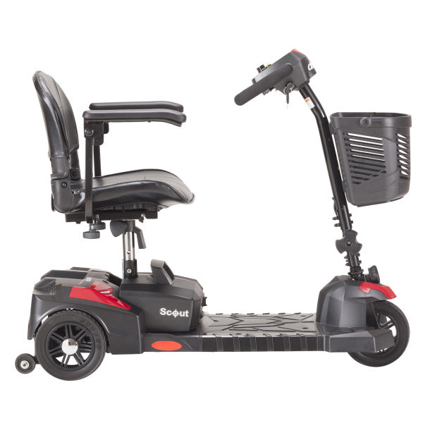 Drive Medical Spitfire Scout 3 Wheel Travel Scooter-Drive Medical-HeartWell Medical