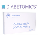 Diabetomics CovAb Oral Fluid SARS COV-2 Ab Saliva Antibody Test Kit-Diabetomics-HeartWell Medical
