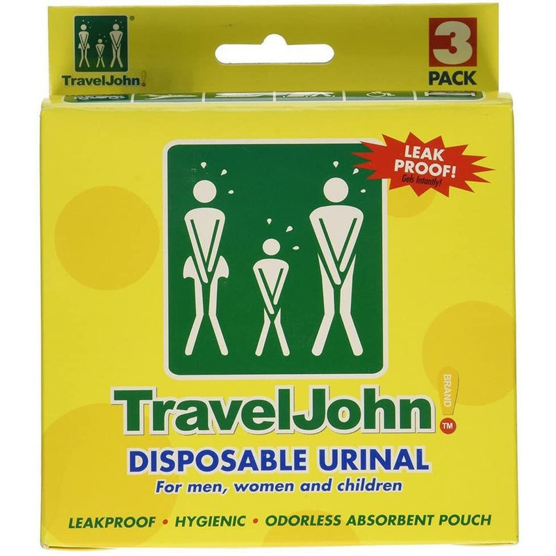 Travel John Disposable Urinal for Men, Women & Children-Travel John-HeartWell Medical